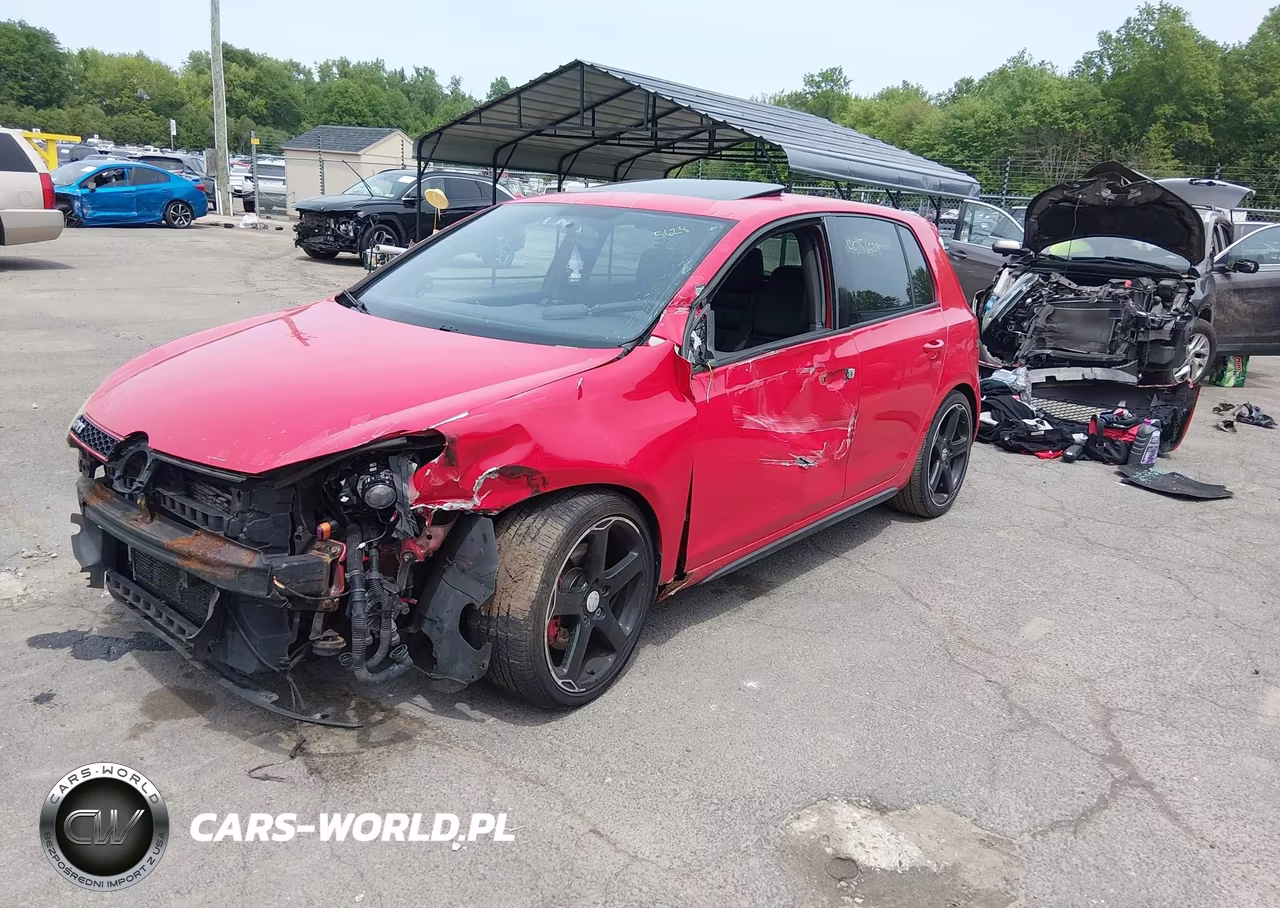 2010 Volkswagen Gti 4-Door VIN:WVWHD7AJ5AW090350 - 2