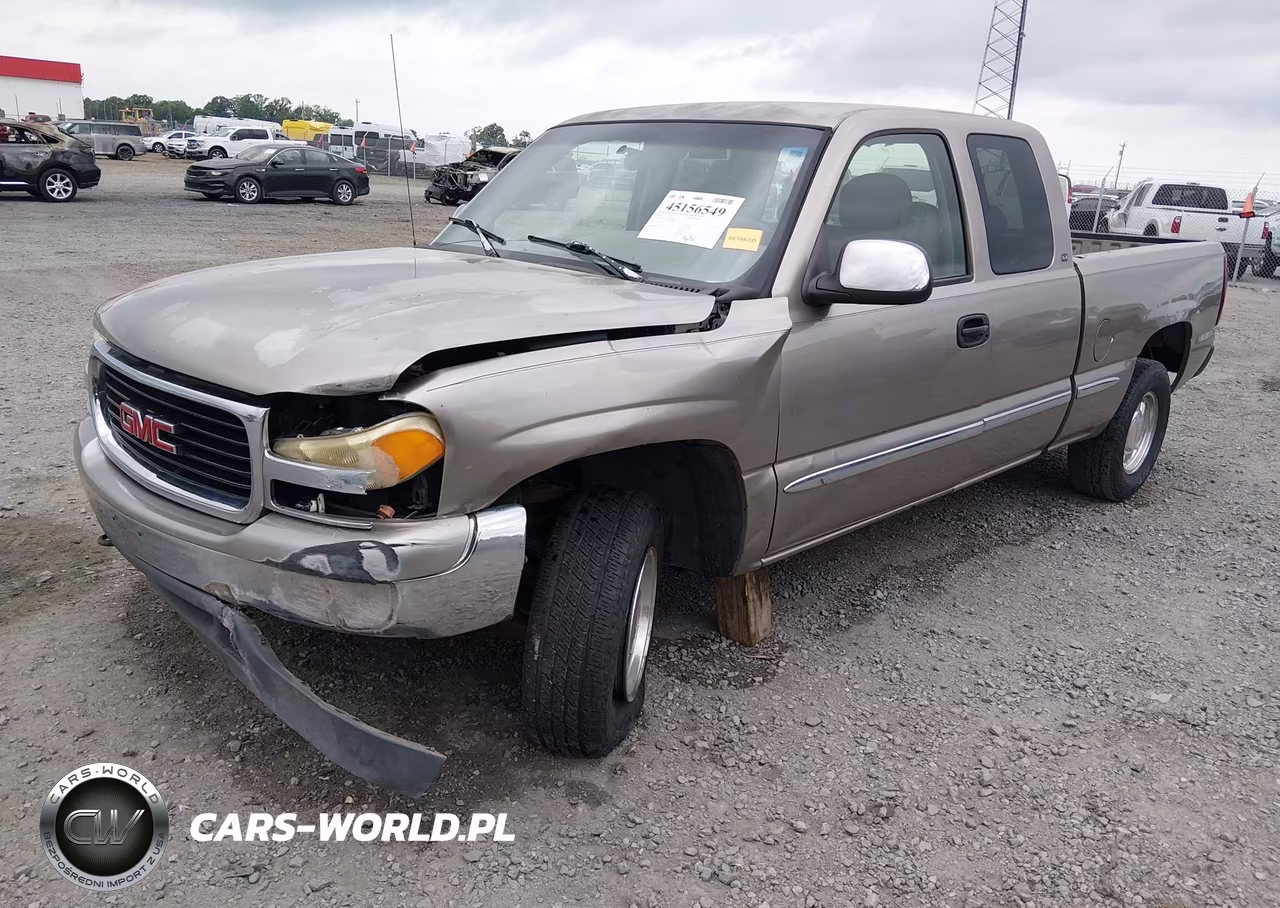 2000 GMC Sierra 1500 Sle VIN:1GTEC19TXYZ169644 - 2