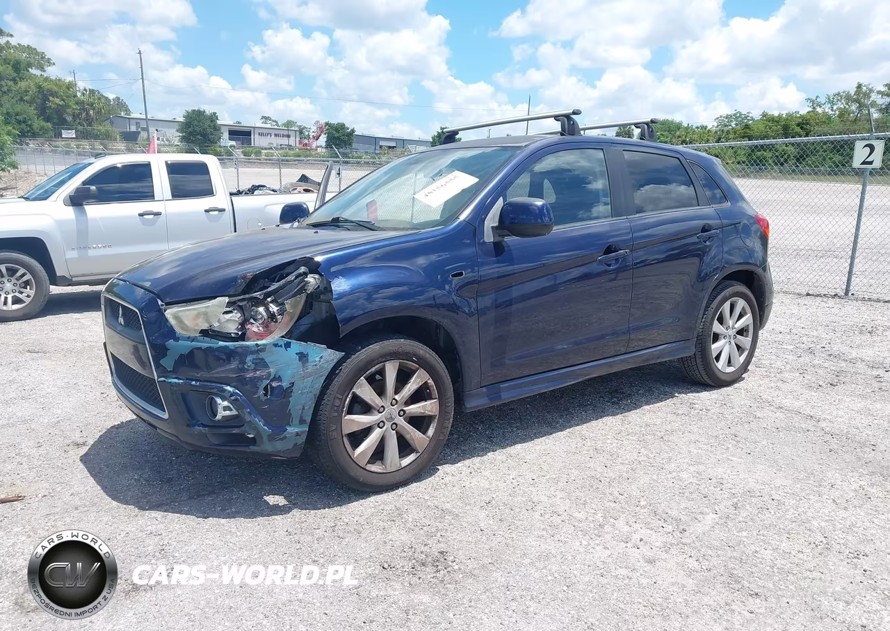 2012 Mitsubishi Outlander Sport Se VIN:JA4AP4AU4CZ004622 - 2