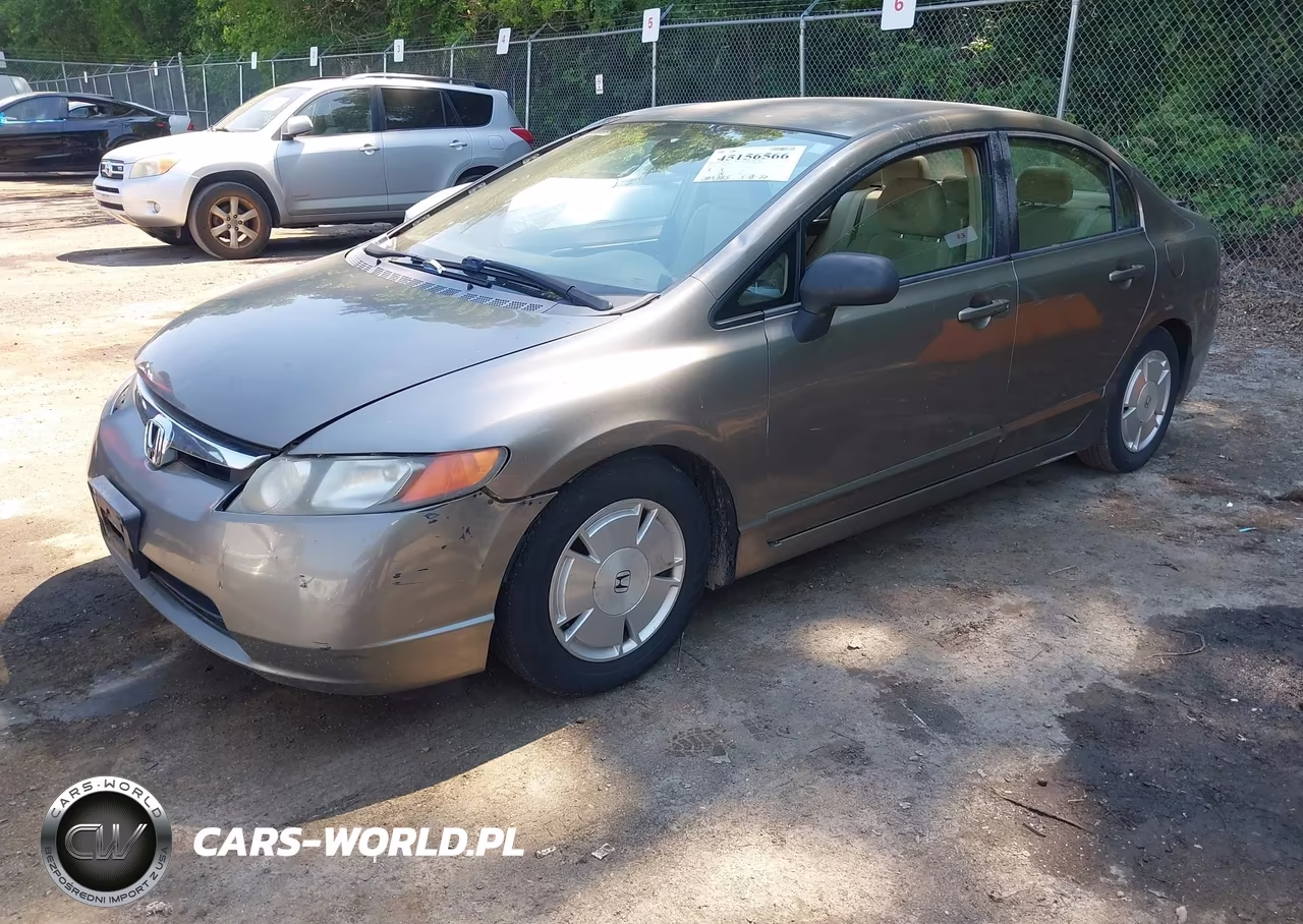 2007 Honda Civic Hybrid VIN:JHMFA36237S011752 - 2