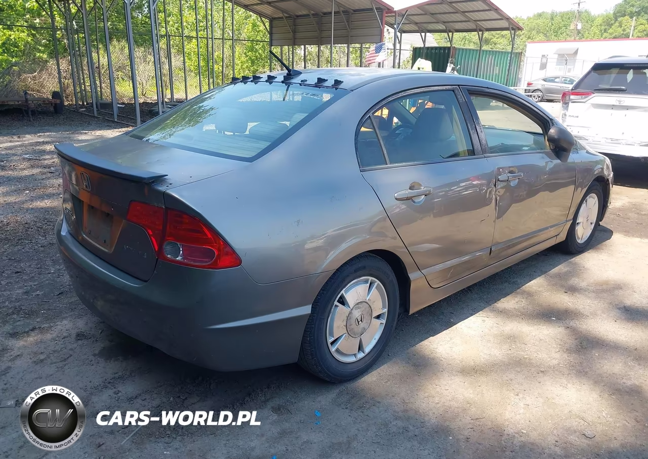 2007 Honda Civic Hybrid VIN:JHMFA36237S011752 - 4