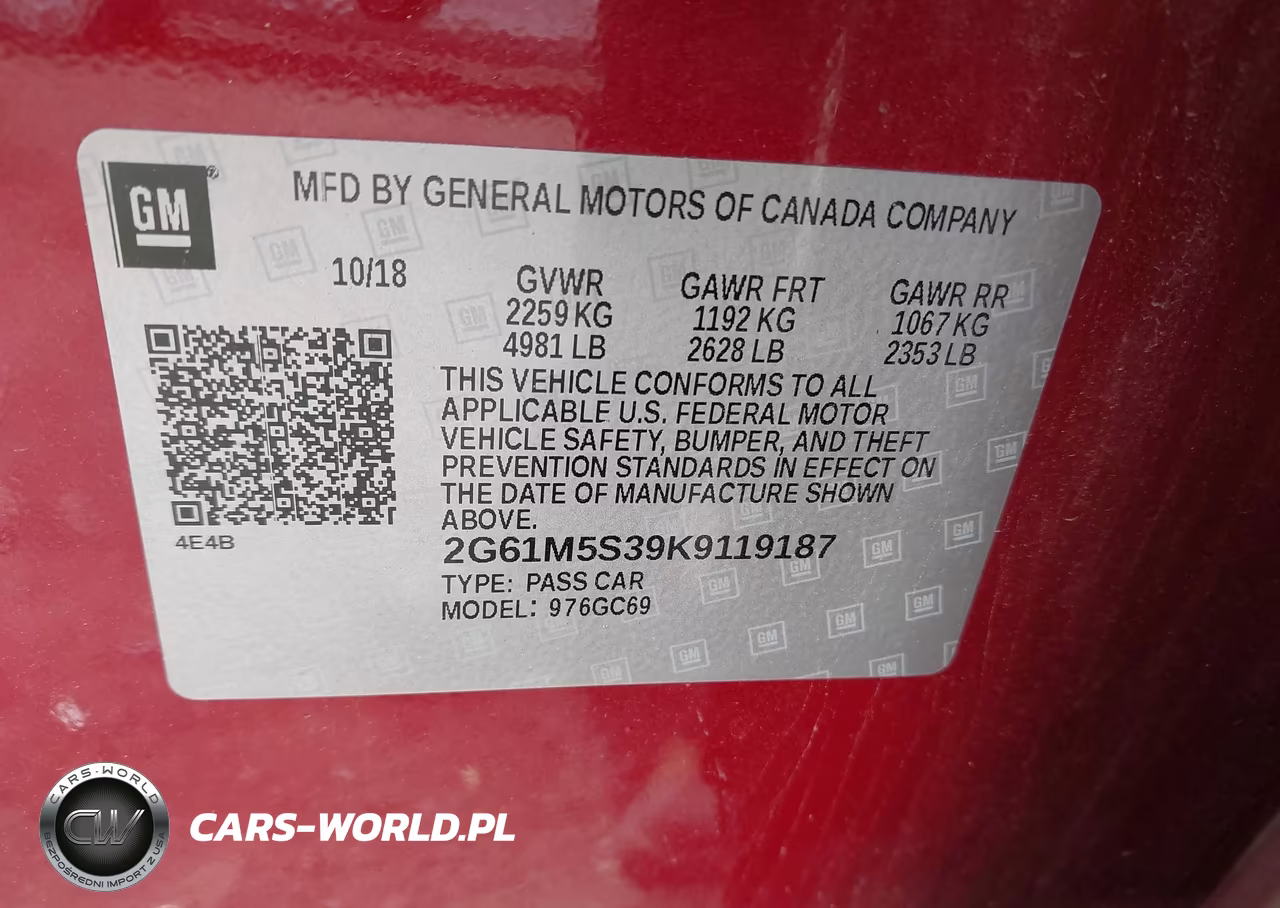 2019 Cadillac Xts Luxury VIN:2G61M5S39K9119187 - 9