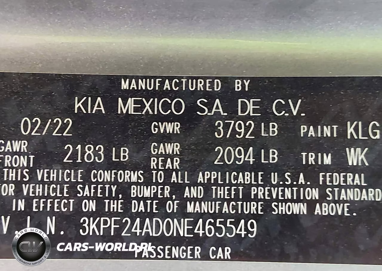2022 Kia Forte Lxs VIN:3KPF24AD0NE465549 - 9