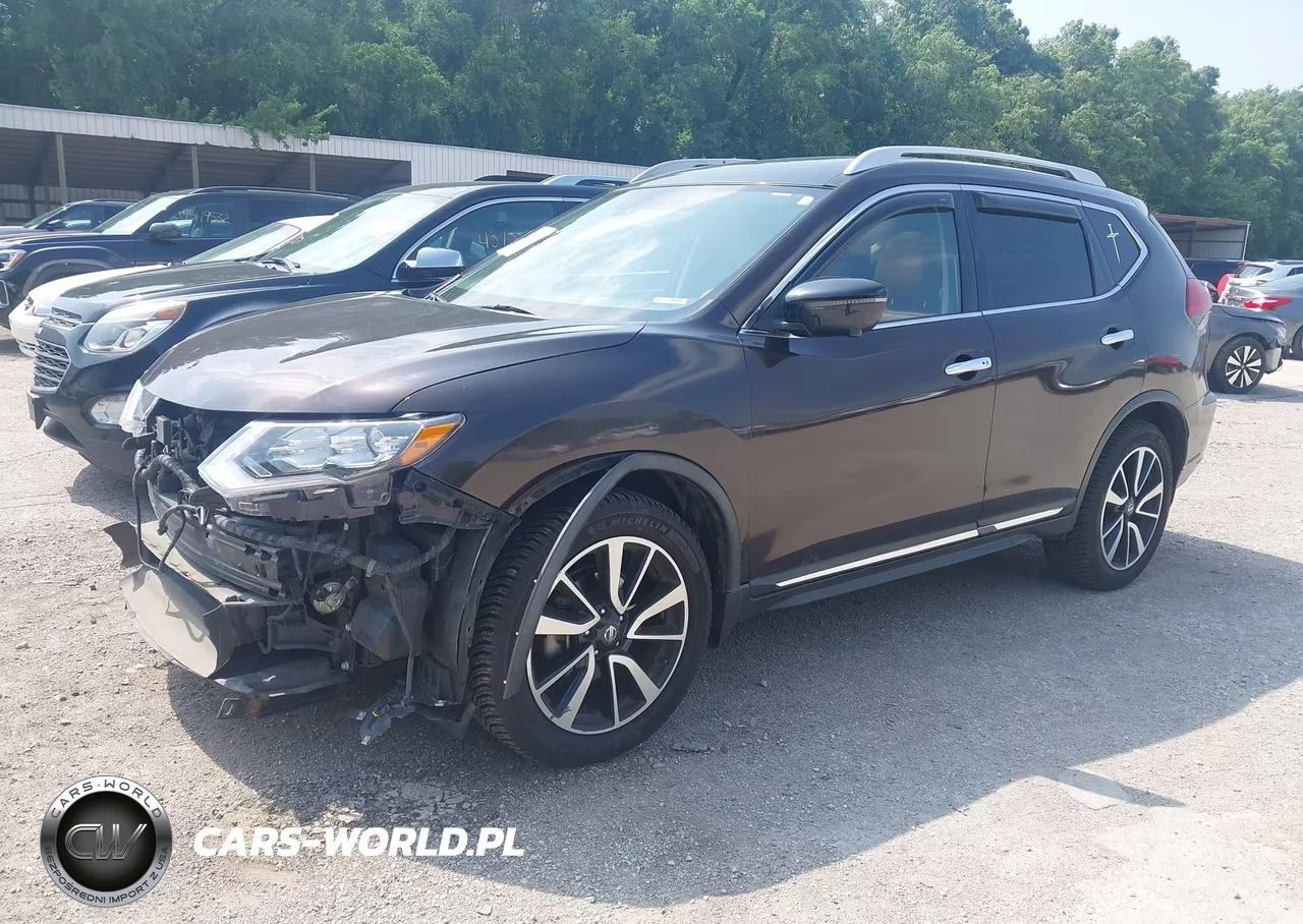 2018 Nissan Rogue Sl VIN:JN8AT2MV2JW318881 - 2