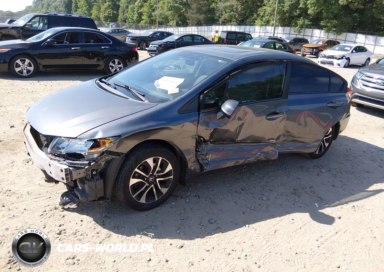 2013 Honda Civic Ex VIN:19XFB2F81DE026567 - 2