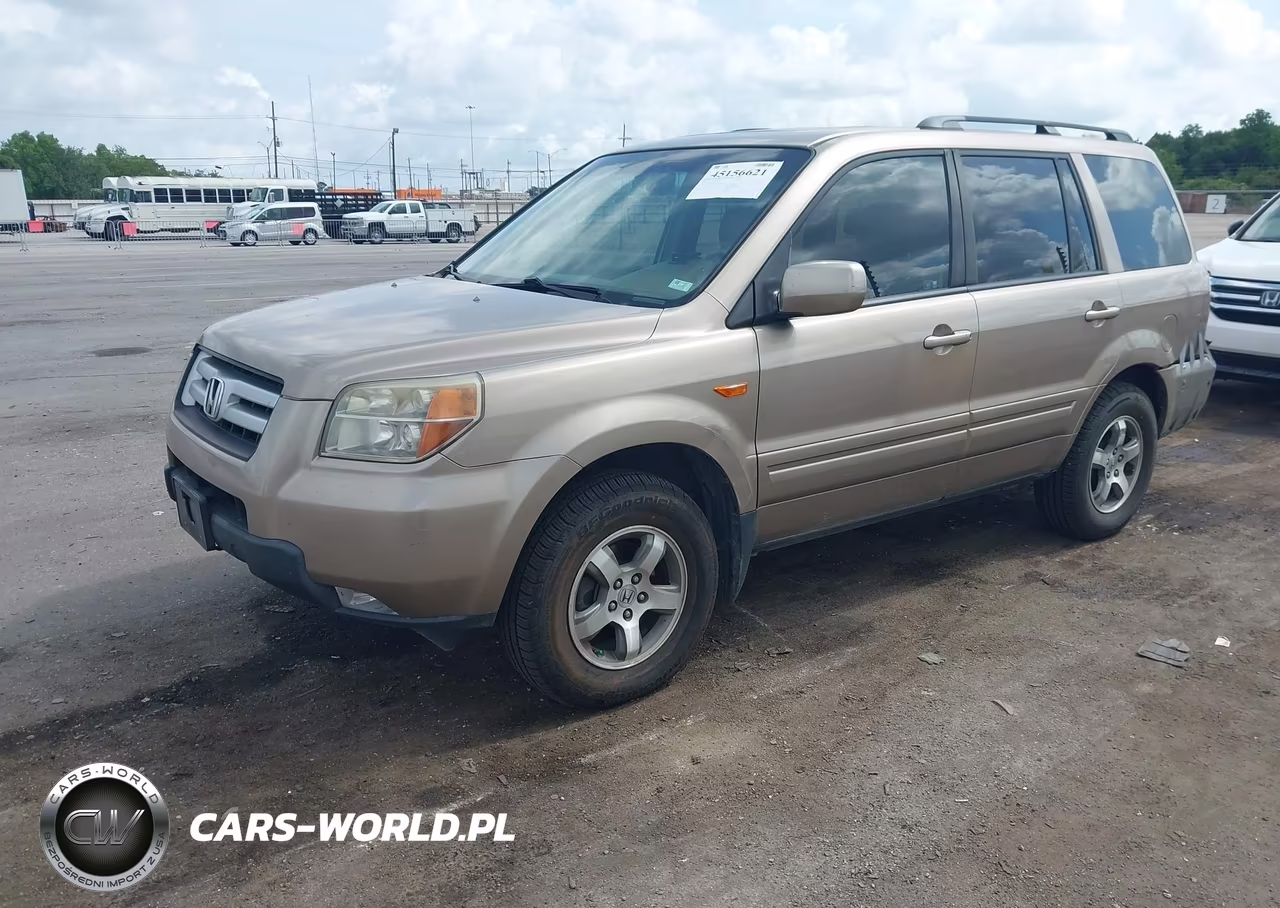 2007 Honda Pilot Ex-L VIN:5FNYF28597B016254 - 2
