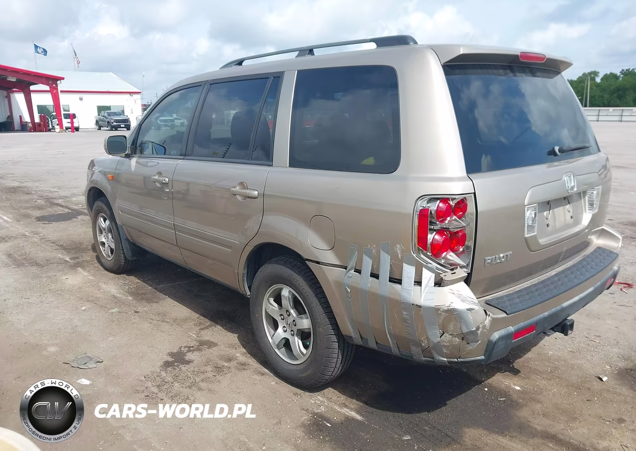 2007 Honda Pilot Ex-L VIN:5FNYF28597B016254 - 3