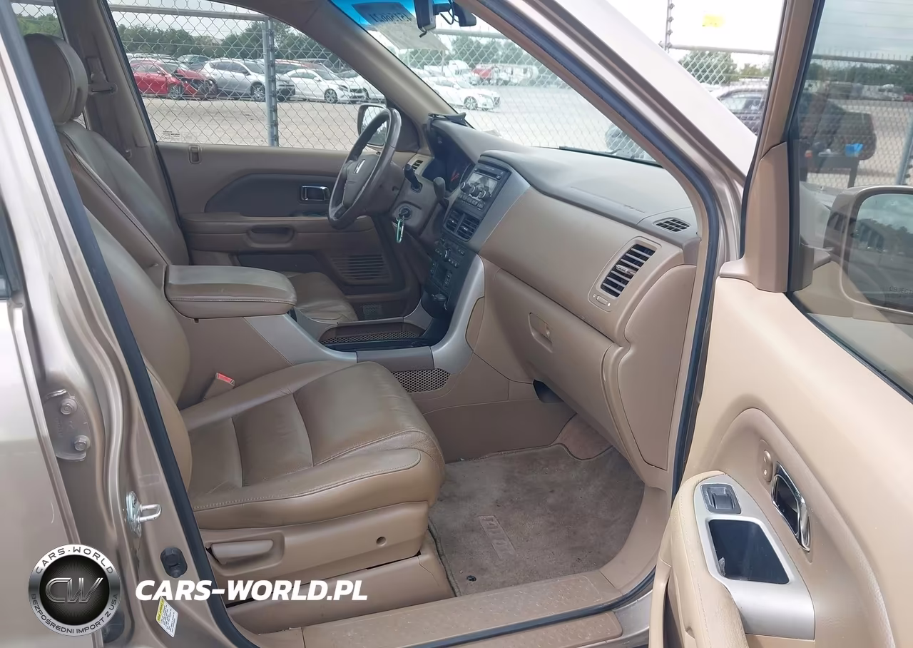 2007 Honda Pilot Ex-L VIN:5FNYF28597B016254 - 5