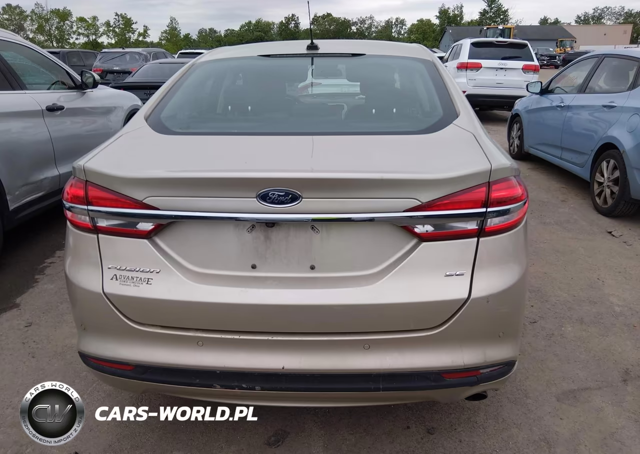 2017 Ford Fusion Se VIN:3FA6P0H75HR349471 - 17