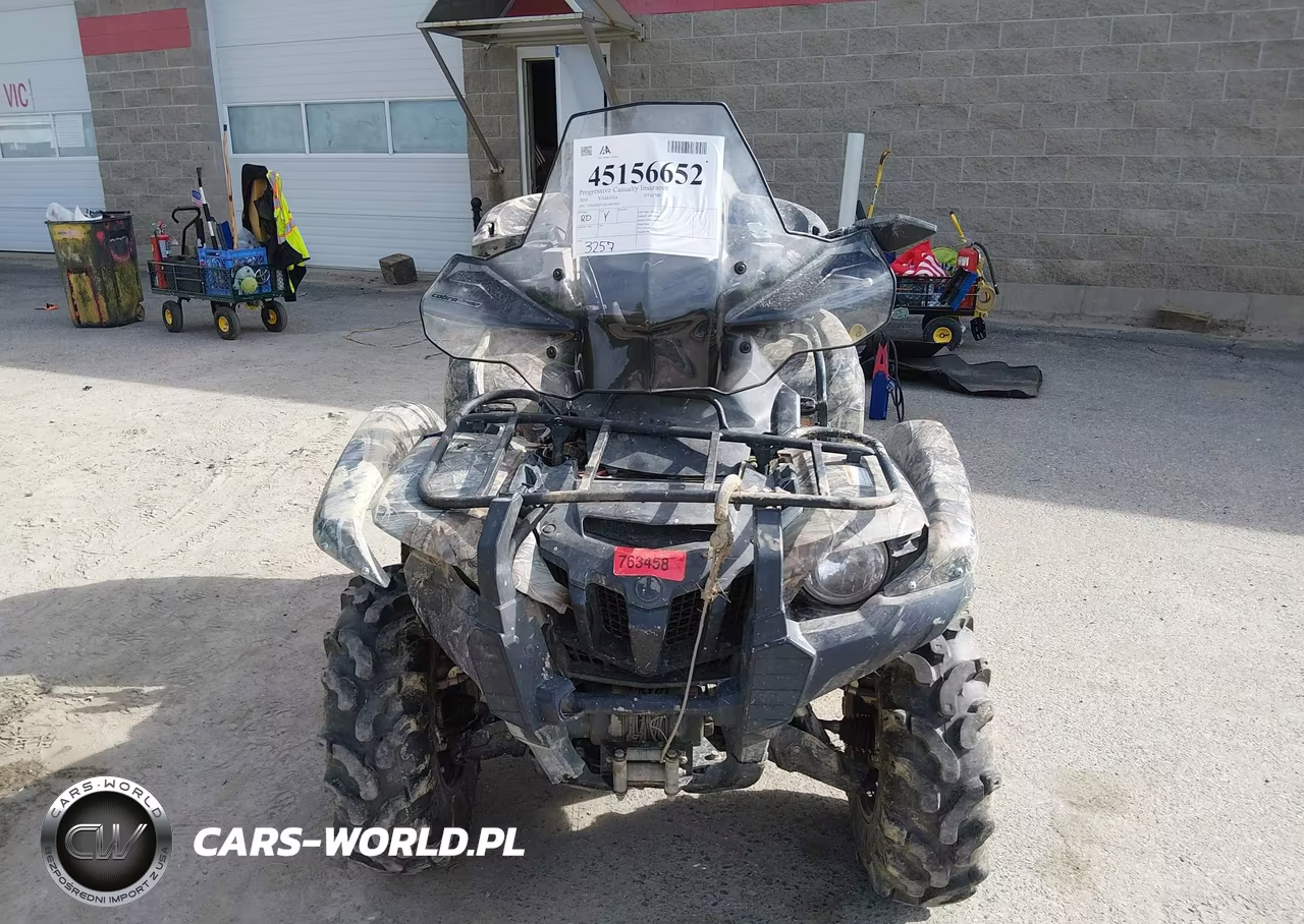 2014 Yamaha Yfm700 Fwad VIN:5Y4AM52YXEA402450 - 12