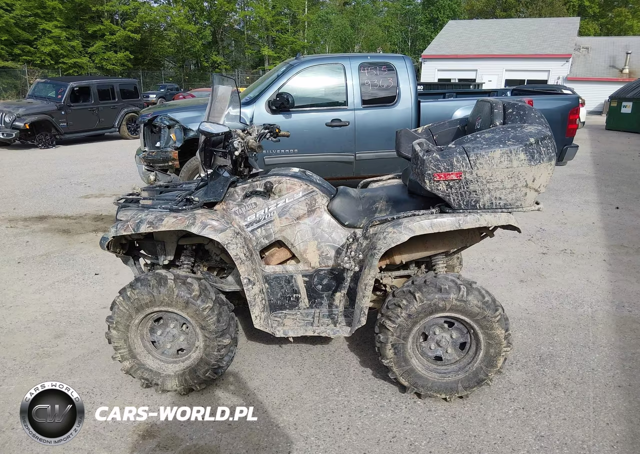2014 Yamaha Yfm700 Fwad VIN:5Y4AM52YXEA402450 - 14