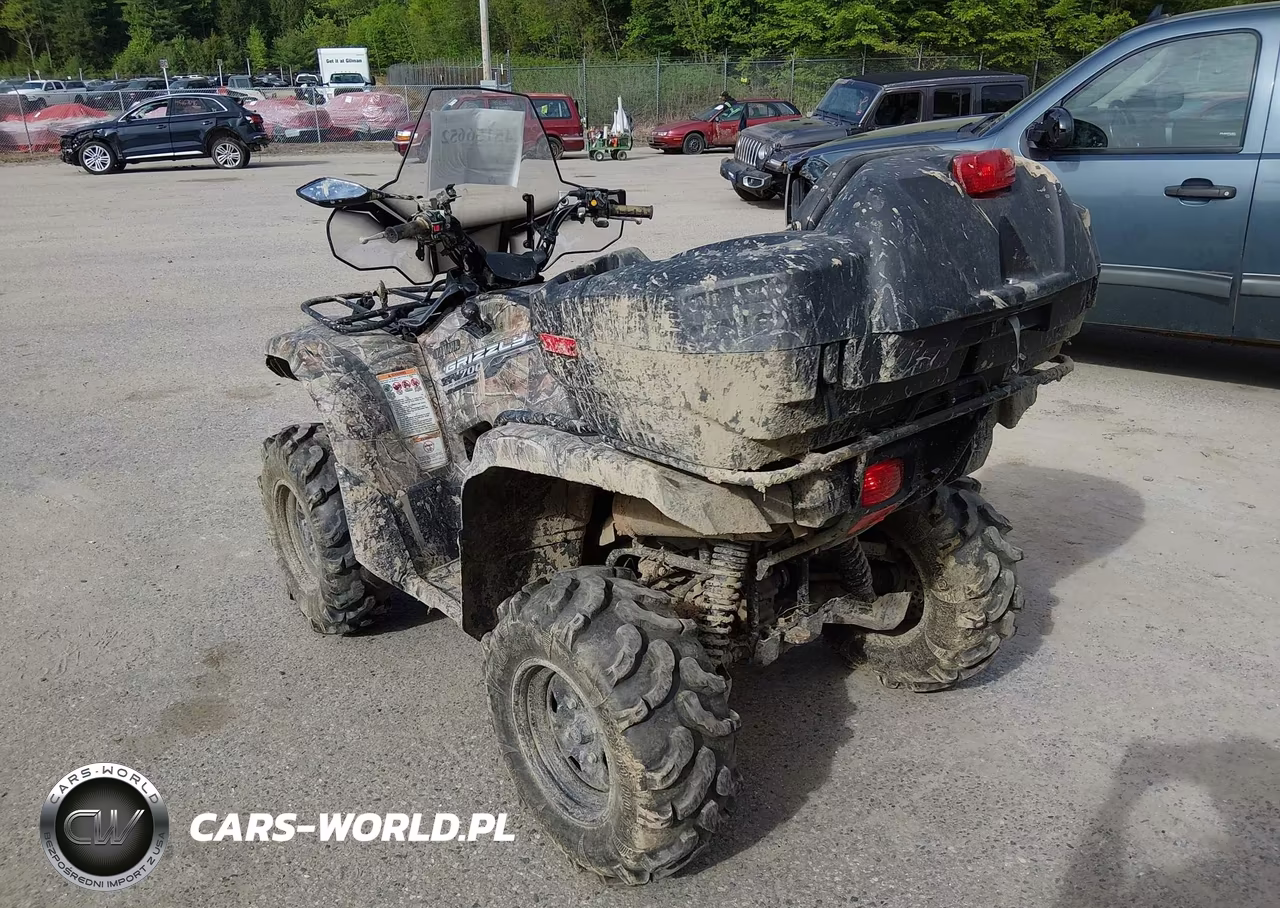 2014 Yamaha Yfm700 Fwad VIN:5Y4AM52YXEA402450 - 3