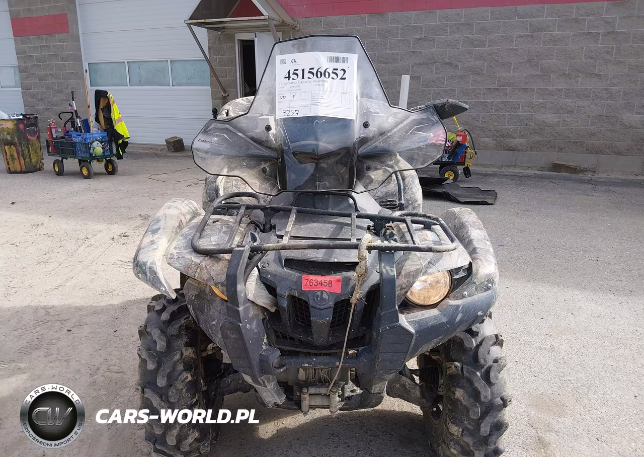 2014 Yamaha Yfm700 Fwad VIN:5Y4AM52YXEA402450 - 5