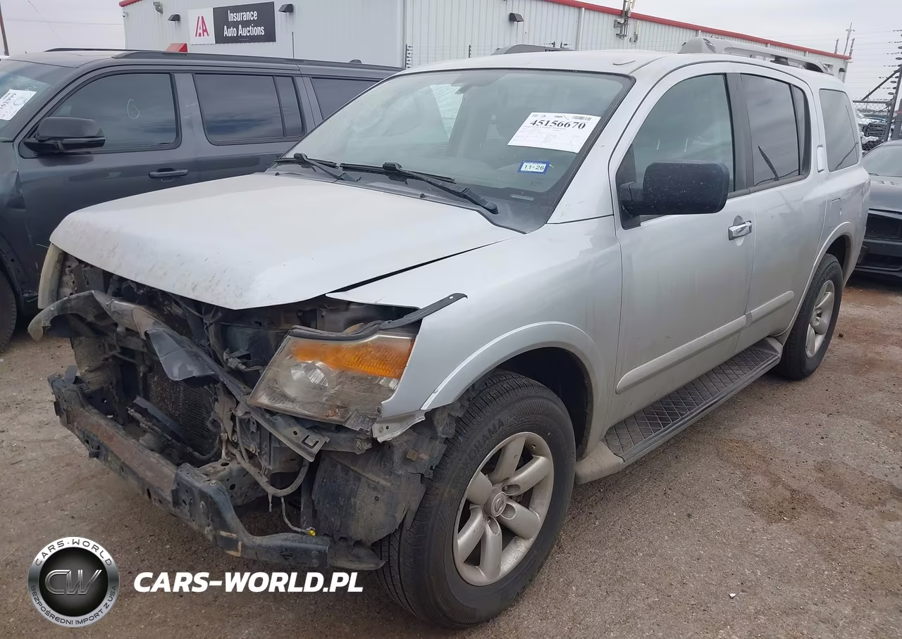 2015 Nissan Armada Platinum-Sl-Sv VIN:5N1AA0ND9FN607180 - 2