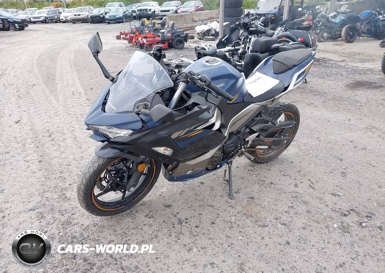 2023 Kawasaki Ex400 VIN:JKAEXKG14PDAK9125 - 2