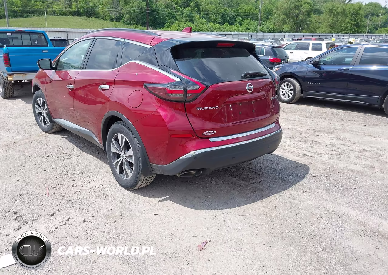 2022 Nissan Murano Sv Intelligent Awd VIN:5N1AZ2BS7NC123686 - 3