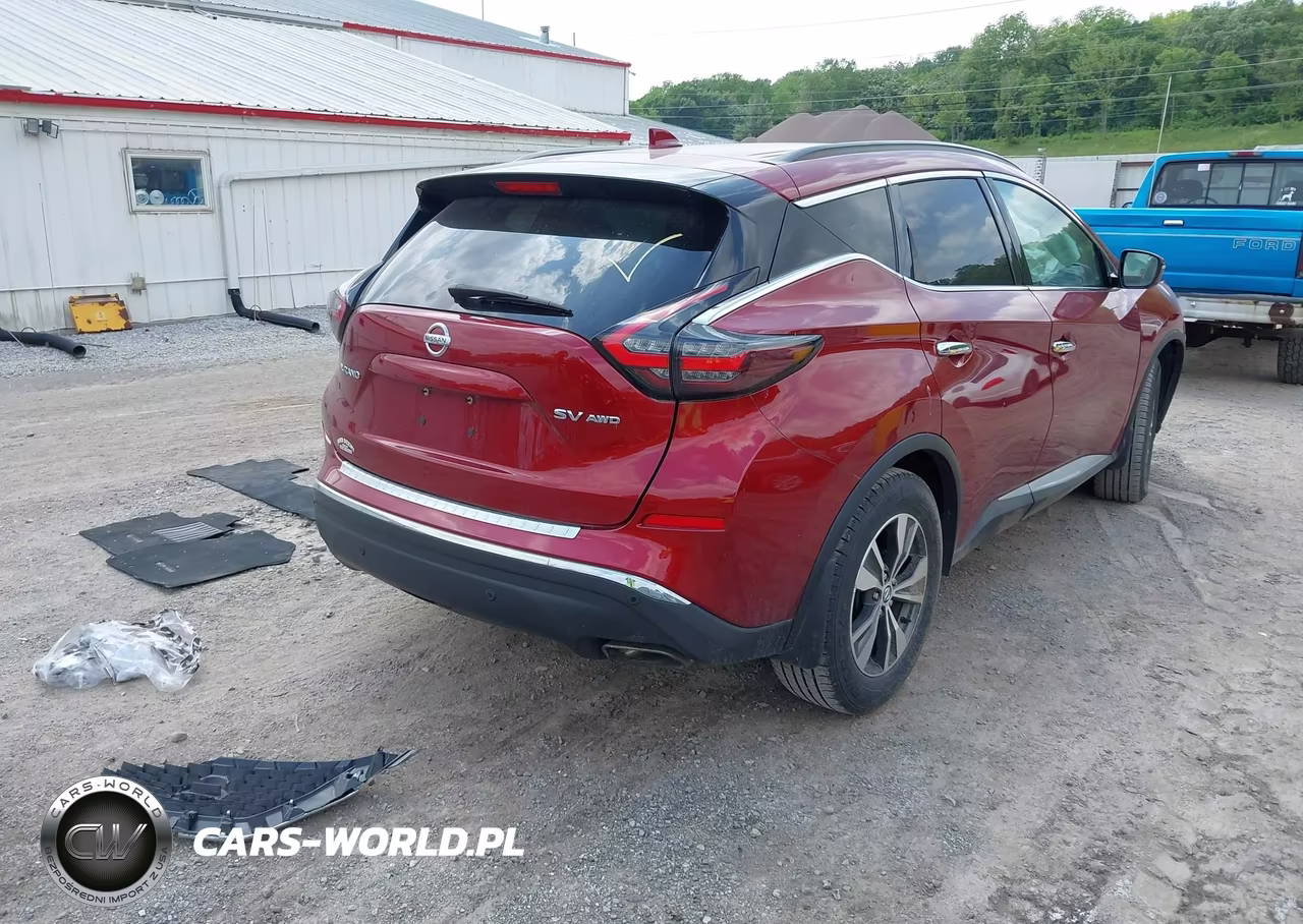 2022 Nissan Murano Sv Intelligent Awd VIN:5N1AZ2BS7NC123686 - 4