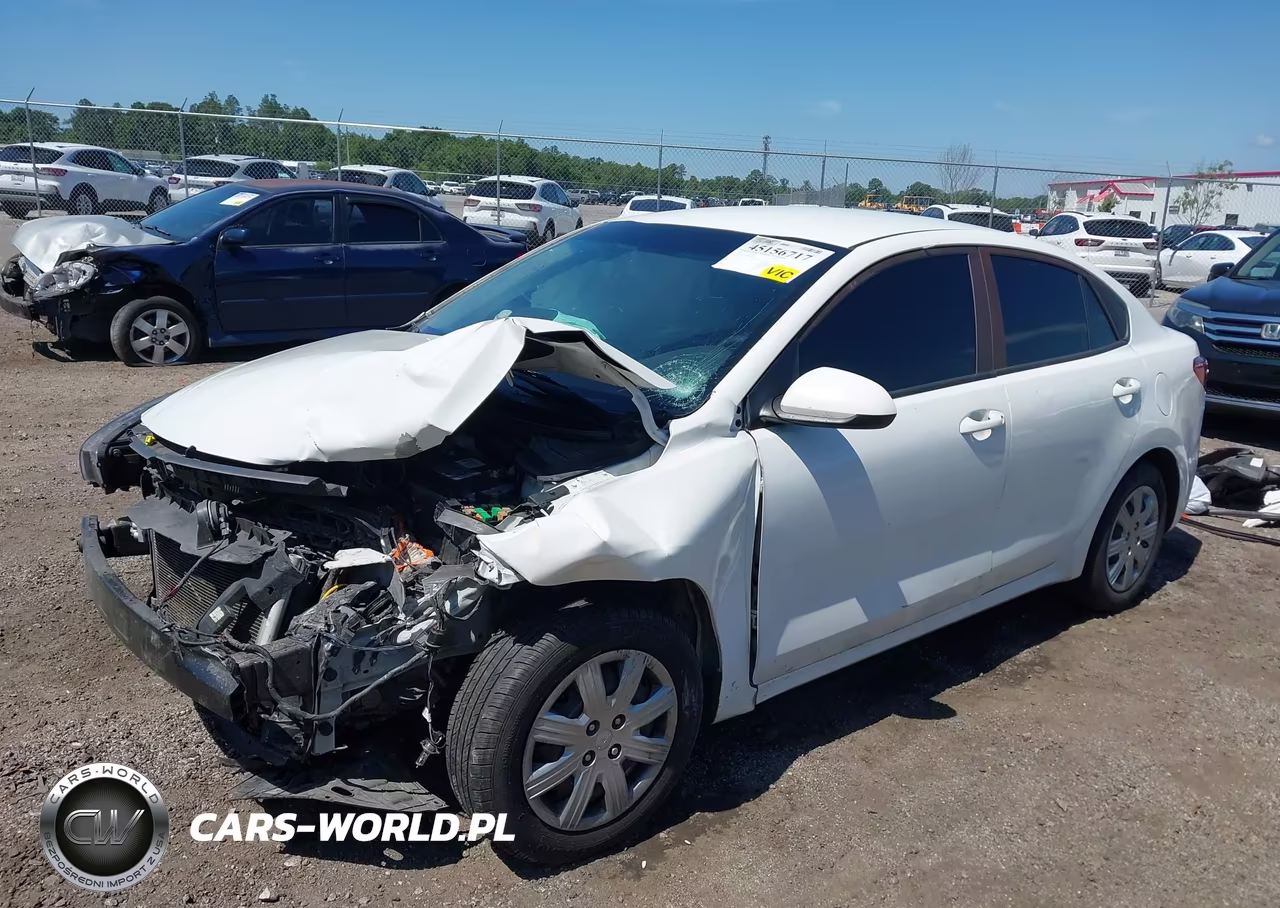 2022 Kia Rio Lx VIN:3KPA24AD6NE434235 - 2