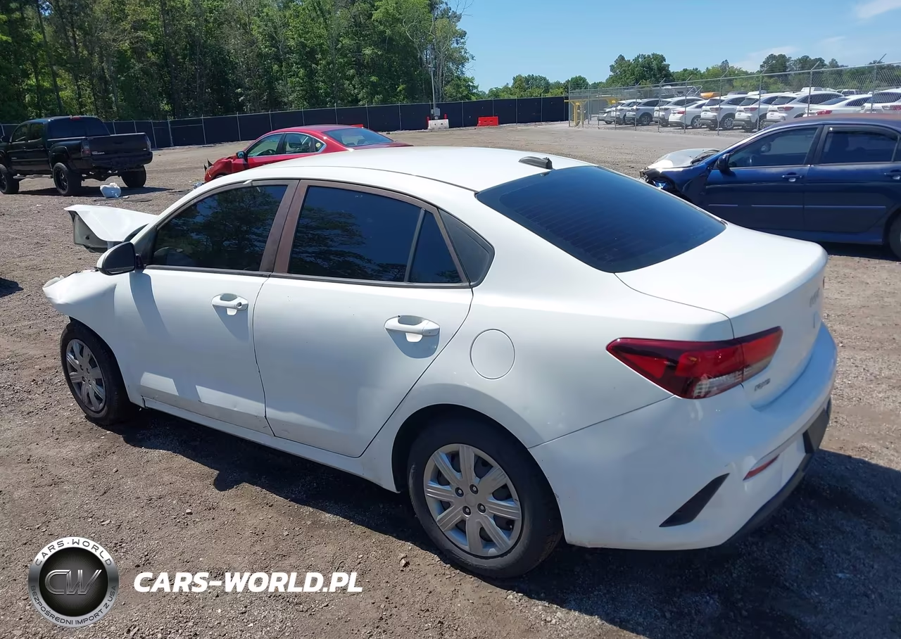 2022 Kia Rio Lx VIN:3KPA24AD6NE434235 - 3