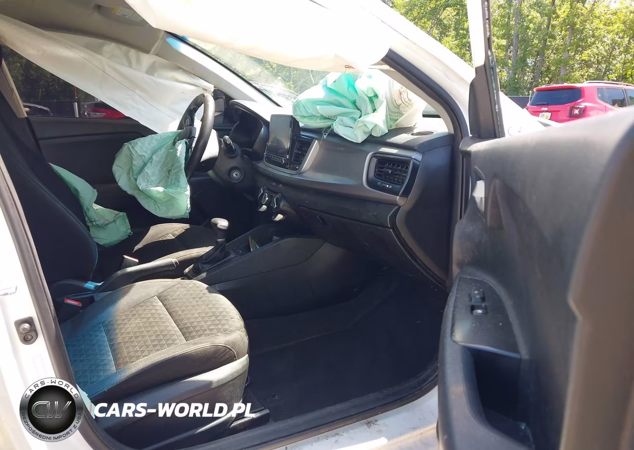 2022 Kia Rio Lx VIN:3KPA24AD6NE434235 - 5
