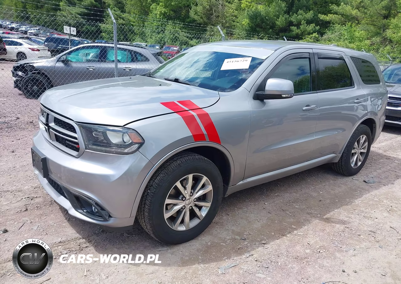 2017 Dodge Durango Gt Awd VIN:1C4RDJDG4HC672467 - 2