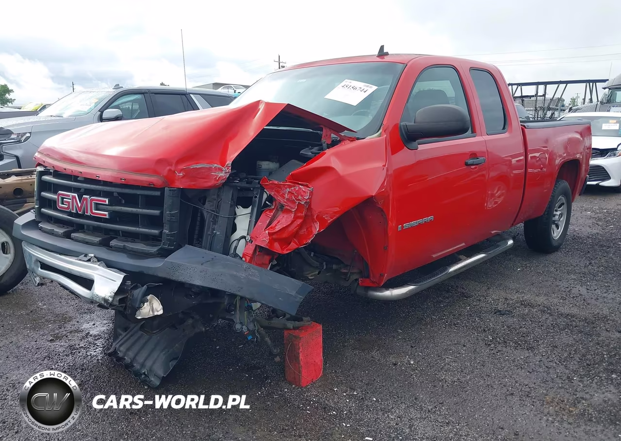 2009 GMC Sierra 1500 Work Truck VIN:1GTEC19X09Z196372 - 2