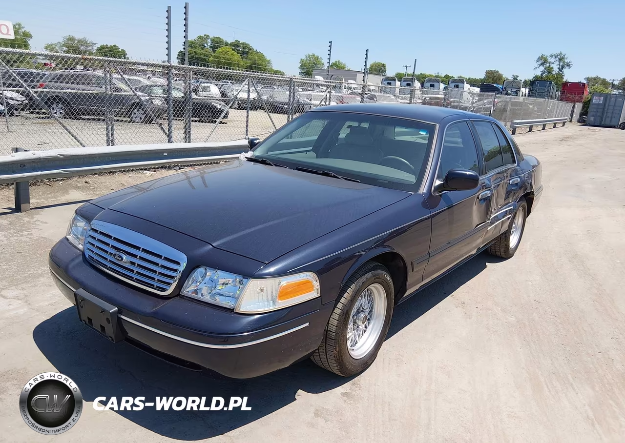 2001 Ford Crown Victoria Lx VIN:2FAFP74W31X122535 - 2