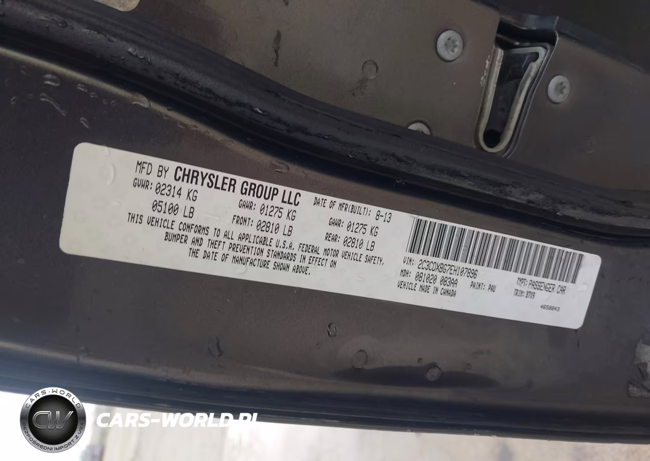 2014 Dodge Charger Se VIN:2C3CDXBG7EH107896 - 9