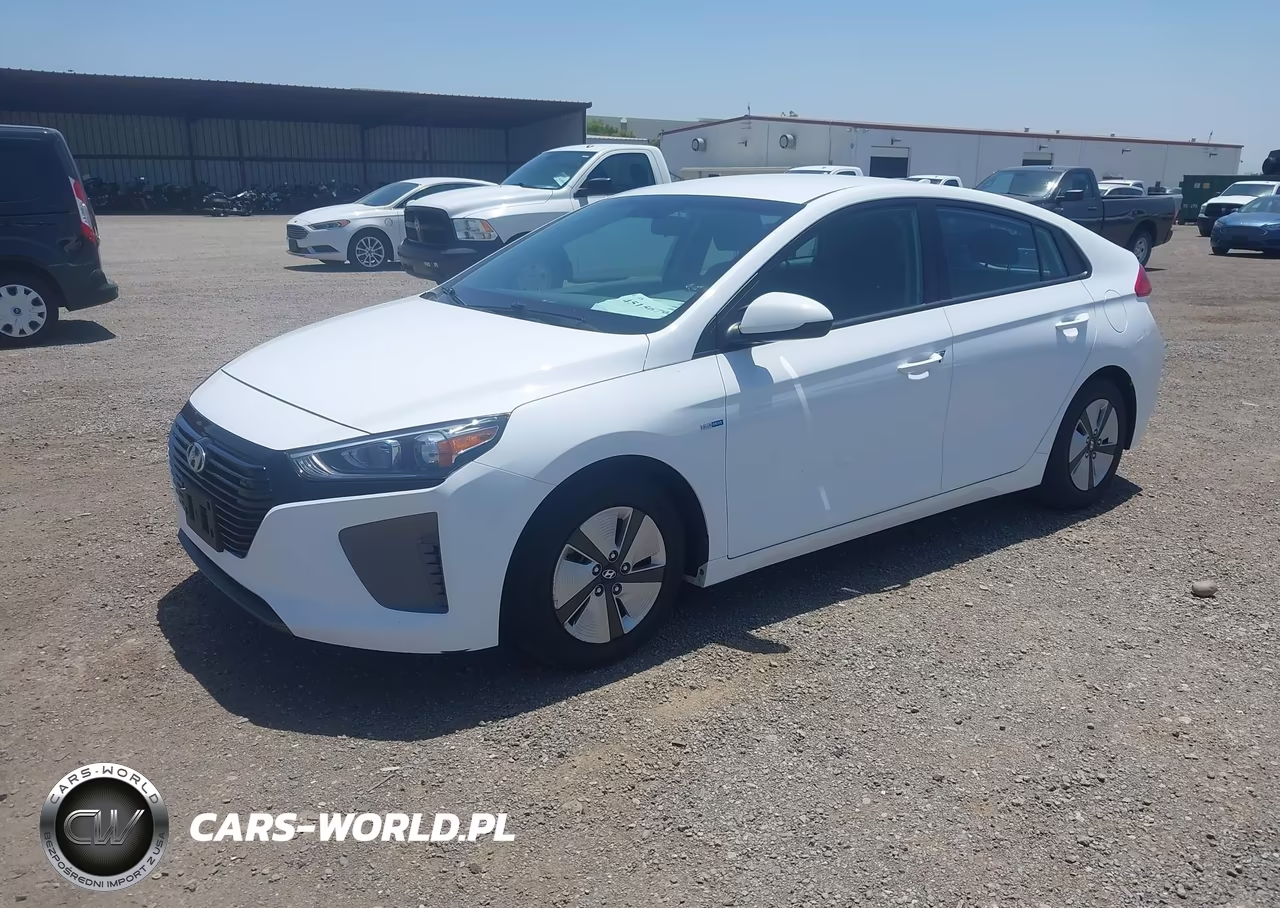 2019 Hyundai Ioniq Hybrid Blue VIN:KMHC65LC2KU107671 - 2