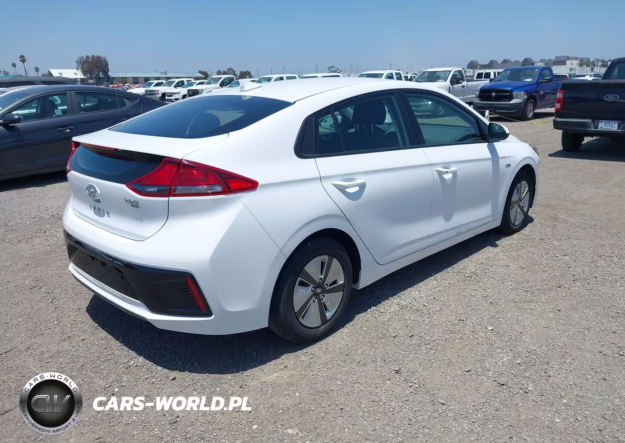 2019 Hyundai Ioniq Hybrid Blue VIN:KMHC65LC2KU107671 - 4