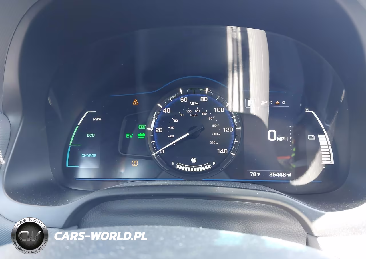 2019 Hyundai Ioniq Hybrid Blue VIN:KMHC65LC2KU107671 - 7