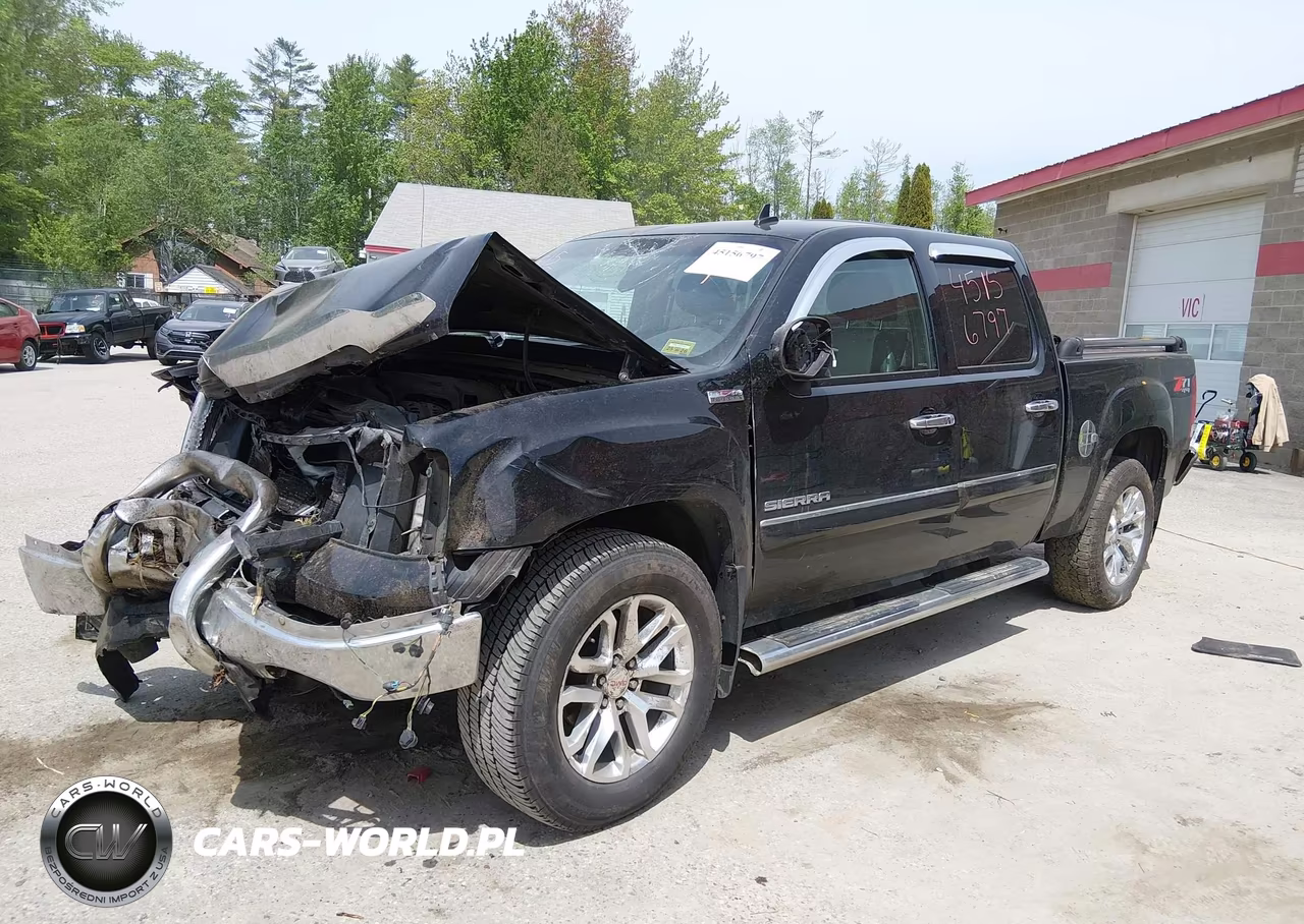 2013 GMC Sierra 1500 Slt VIN:3GTP2WE7XDG233547 - 2