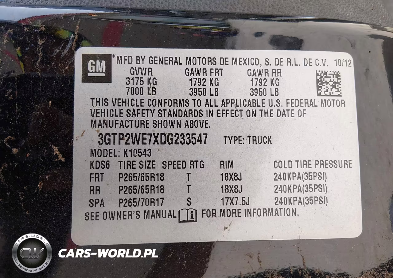 2013 GMC Sierra 1500 Slt VIN:3GTP2WE7XDG233547 - 9