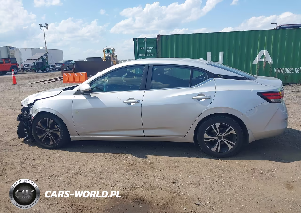 2021 Nissan Sentra Sv Xtronic Cvt VIN:3N1AB8CV7MY220691 - 14