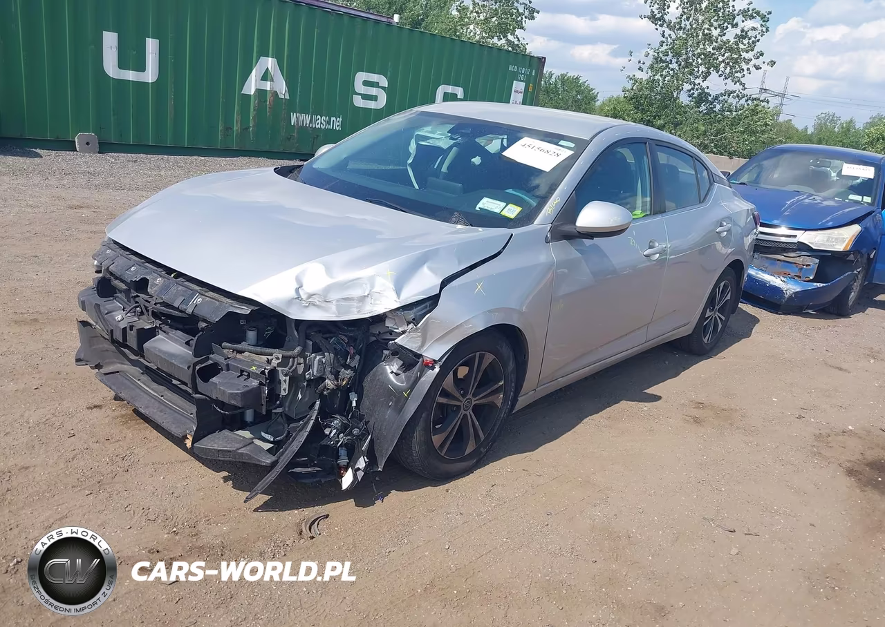 2021 Nissan Sentra Sv Xtronic Cvt VIN:3N1AB8CV7MY220691 - 2