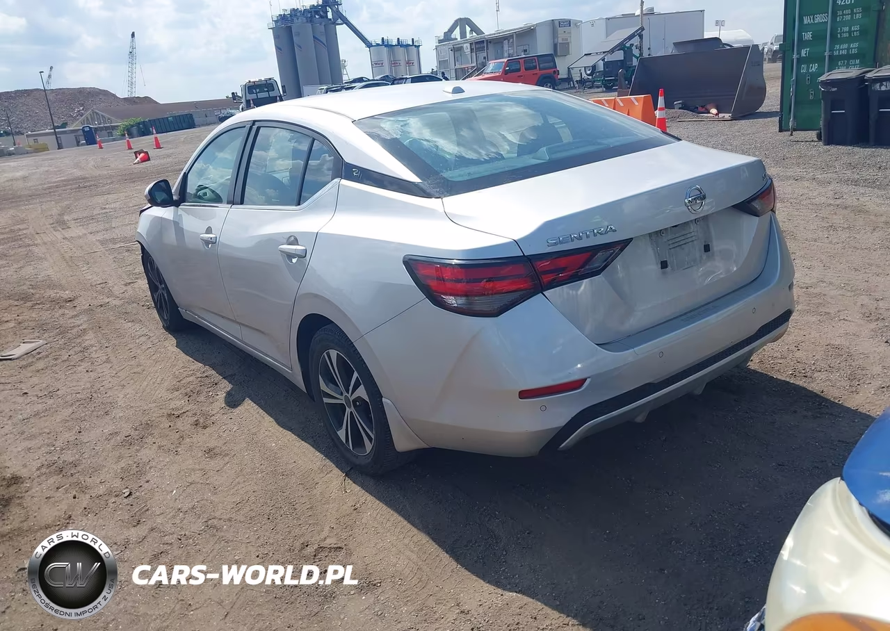 2021 Nissan Sentra Sv Xtronic Cvt VIN:3N1AB8CV7MY220691 - 3