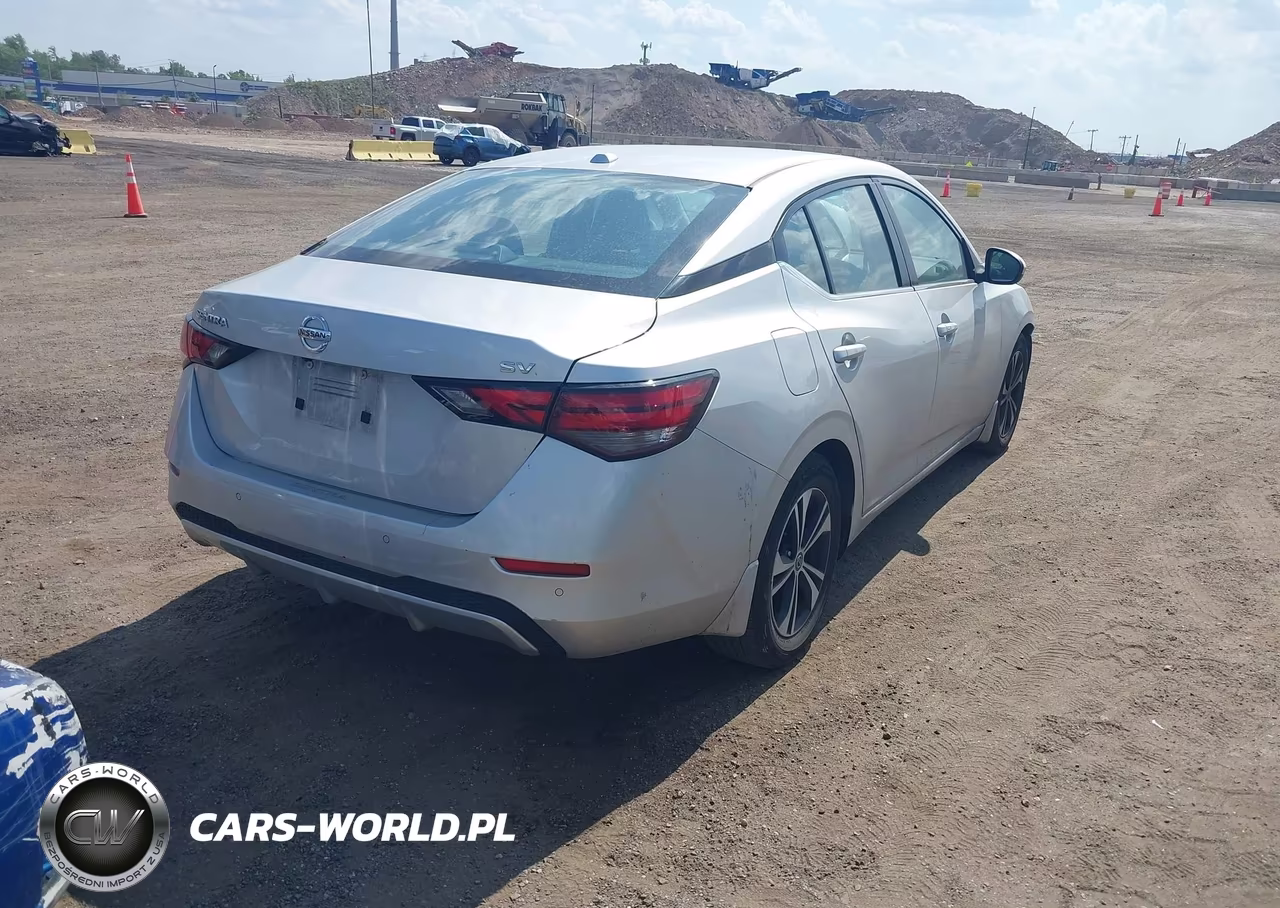 2021 Nissan Sentra Sv Xtronic Cvt VIN:3N1AB8CV7MY220691 - 4