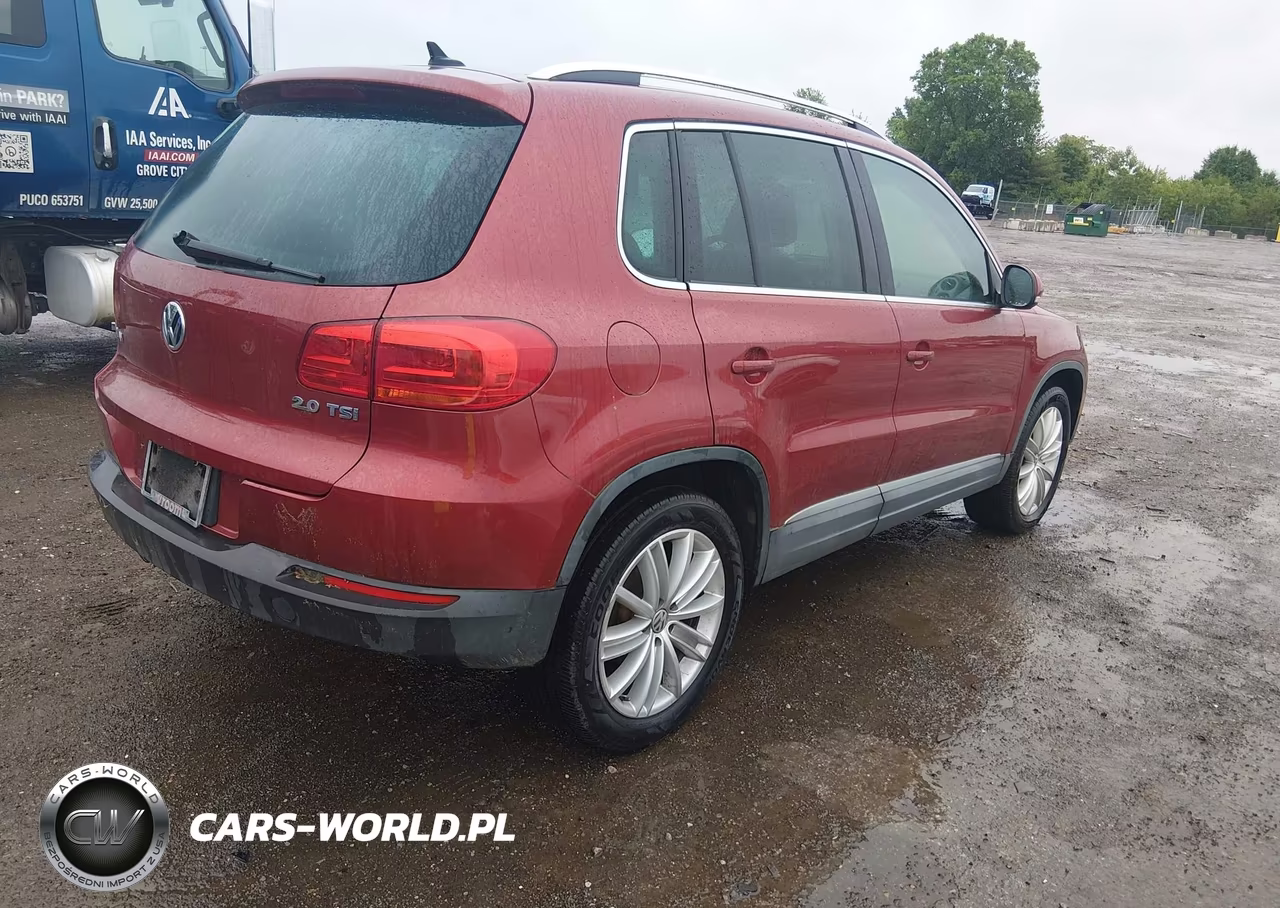 2012 Volkswagen Tiguan Se VIN:WVGAV7AX5CW003094 - 4