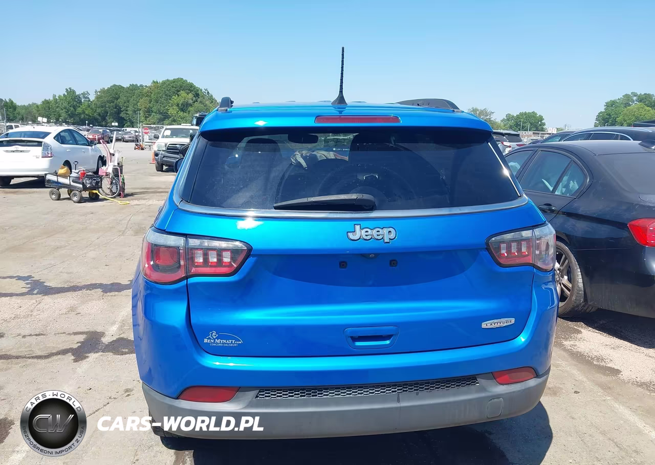 2018 Jeep Compass Latitude Fwd VIN:3C4NJCBB0JT137673 - 16