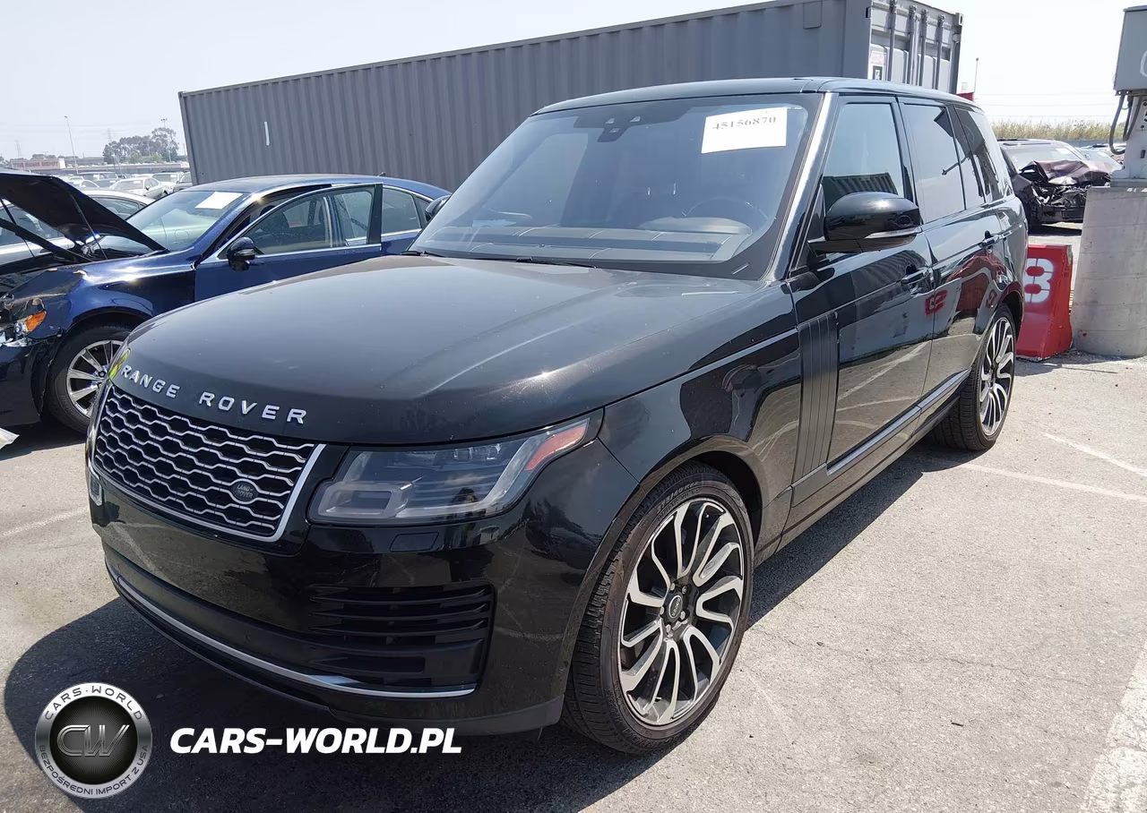 2018 Land Rover Range Rover 3.0L V6 Supercharged Hse VIN:SALGS2SV8JA503633 - 2