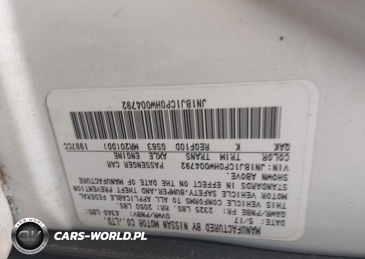 2017 Nissan Rogue Sport Sv VIN:JN1BJ1CP0HW004792 - 9