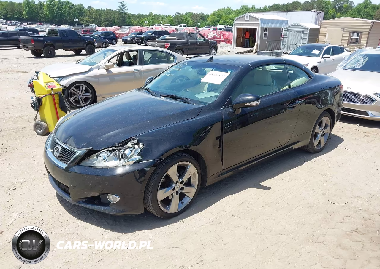 2010 Lexus Is 250C VIN:JTHFF2C26A2514635 - 2