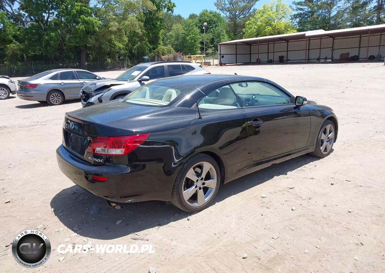 2010 Lexus Is 250C VIN:JTHFF2C26A2514635 - 4