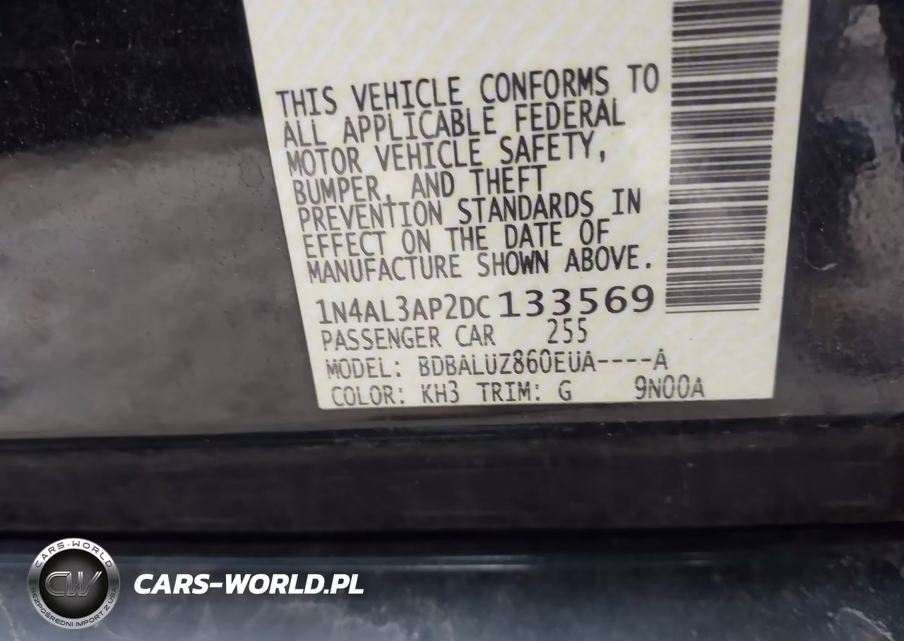 2013 Nissan Altima 2.5 Sv VIN:1N4AL3AP2DC133569 - 9