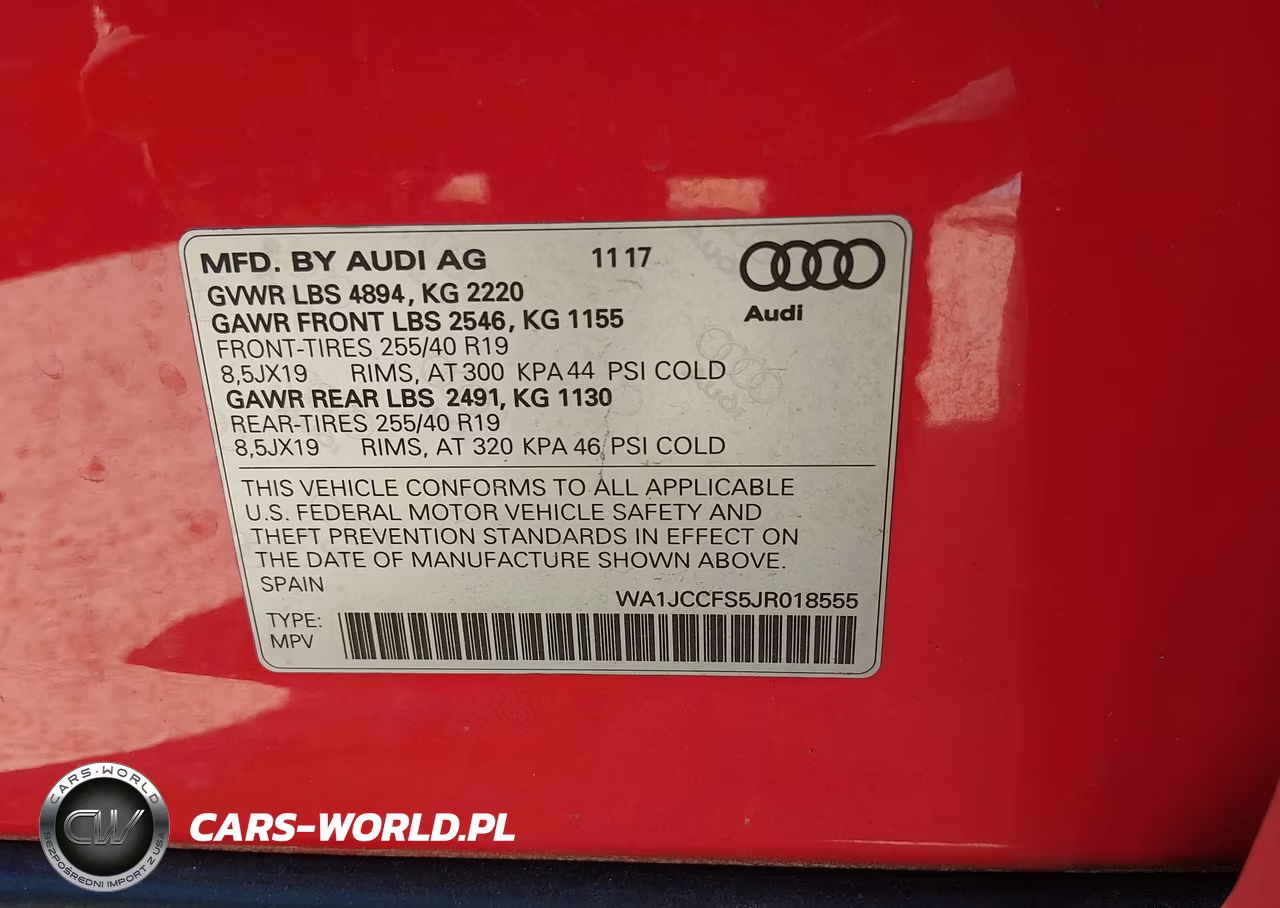 2018 Audi Q3 2.0T Premium-2.0T Sport Premium VIN:WA1JCCFS5JR018555 - 9