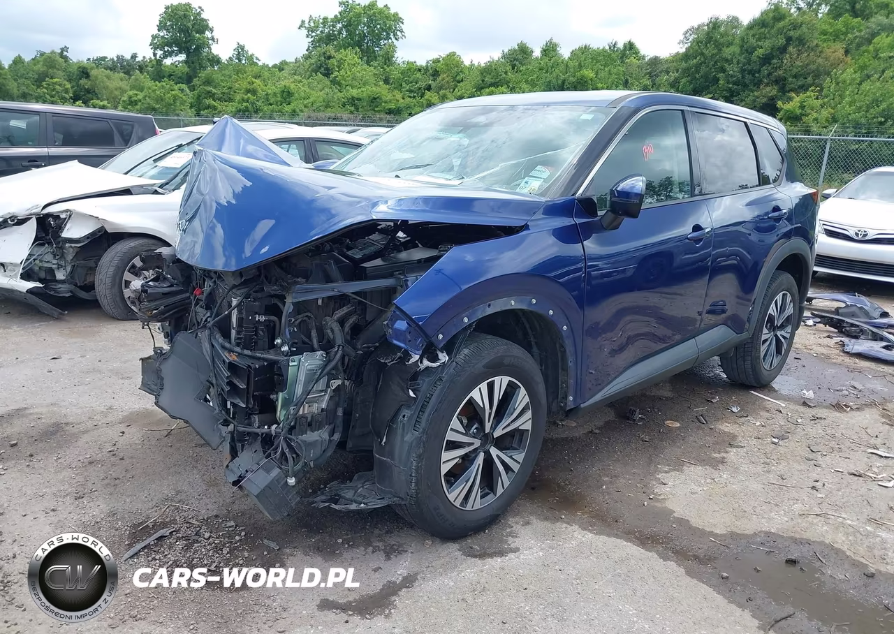 2021 Nissan Rogue Sv Fwd VIN:5N1AT3BA1MC833020 - 2