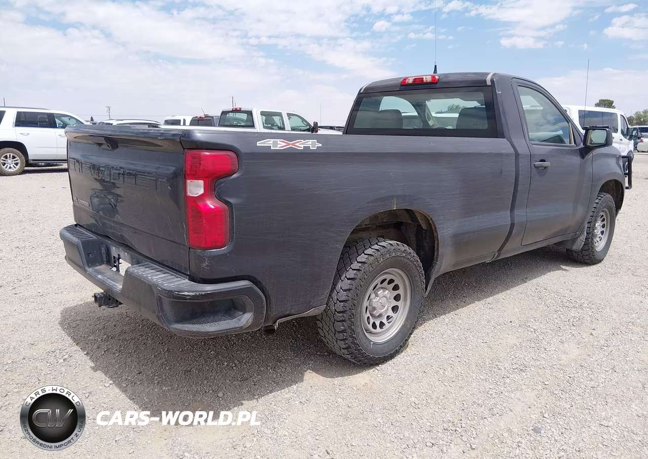 2023 Chevrolet Silverado 1500 4Wd Long Bed Wt VIN:3GCNDAEDXPG208923 - 4