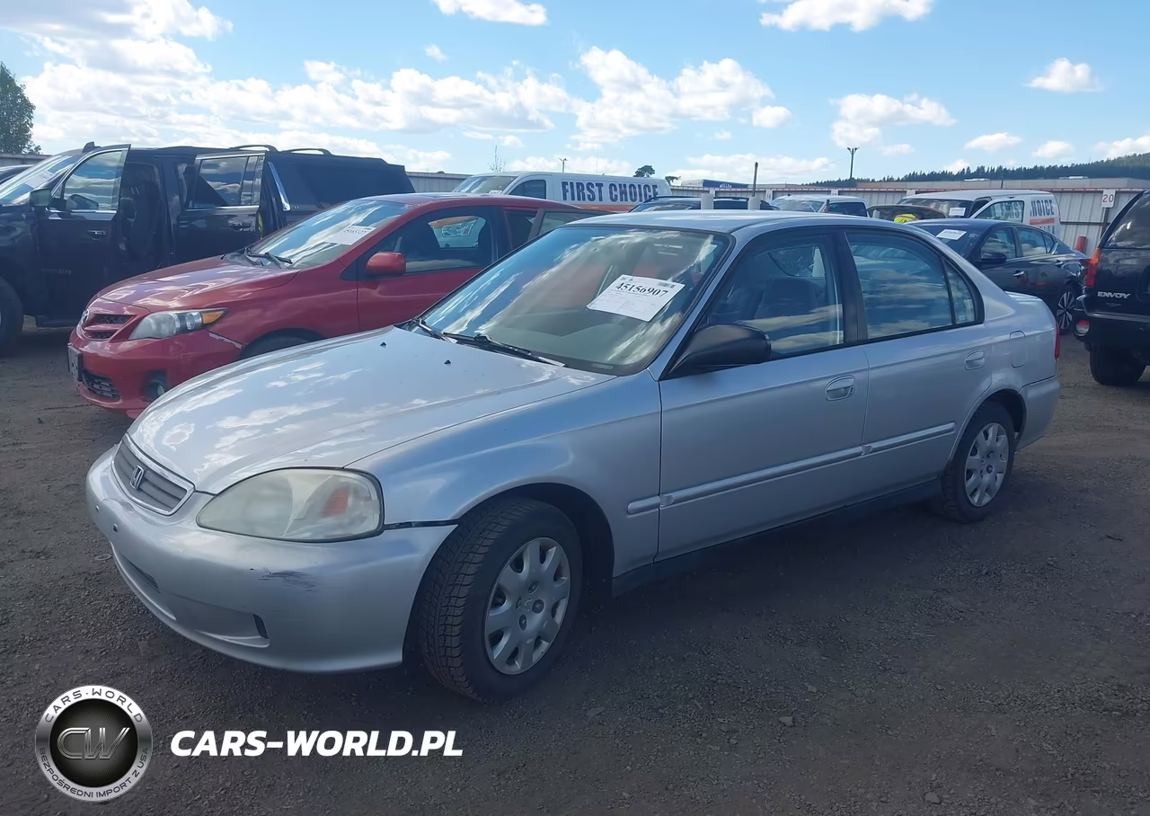 2000 Honda Civic Value Package VIN:2HGEJ6617YH596951 - 2