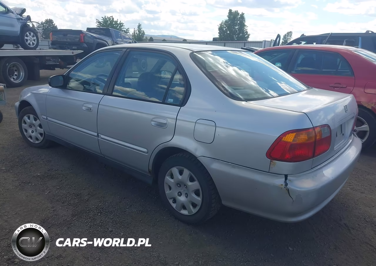 2000 Honda Civic Value Package VIN:2HGEJ6617YH596951 - 3