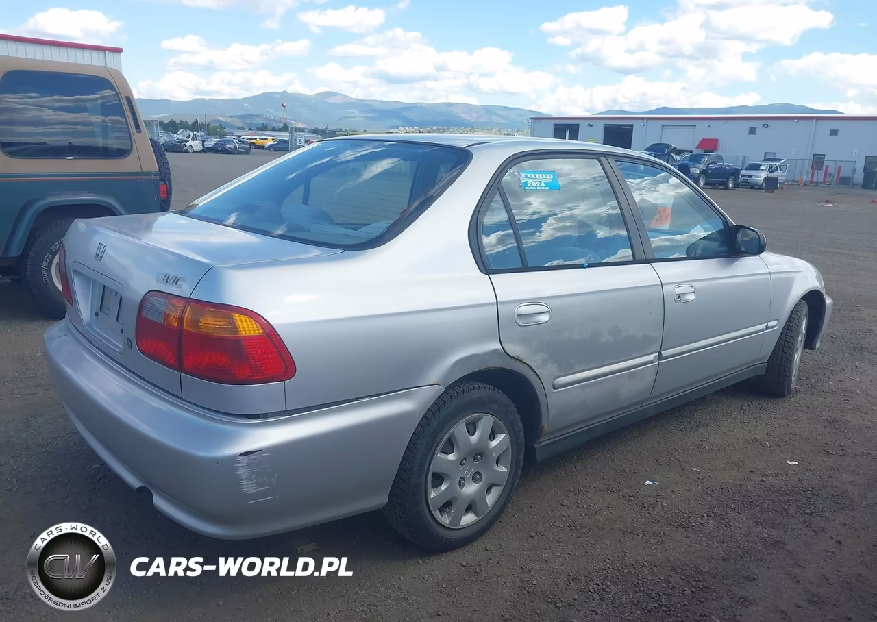 2000 Honda Civic Value Package VIN:2HGEJ6617YH596951 - 4
